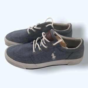 Polo Ralph Lauren canvas lining faxon ll sneakers
